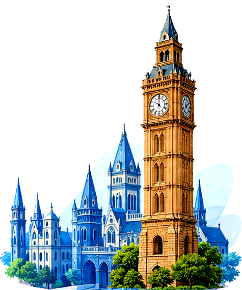 London Big Ben and Westminster