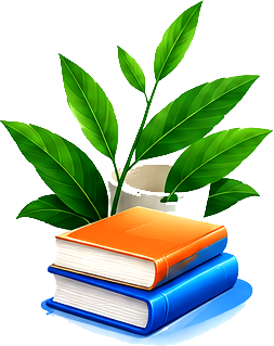 3D Knowledge Books & Foliage