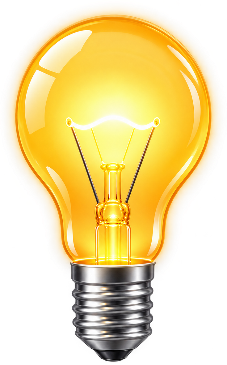 Glowing Lightbulb
